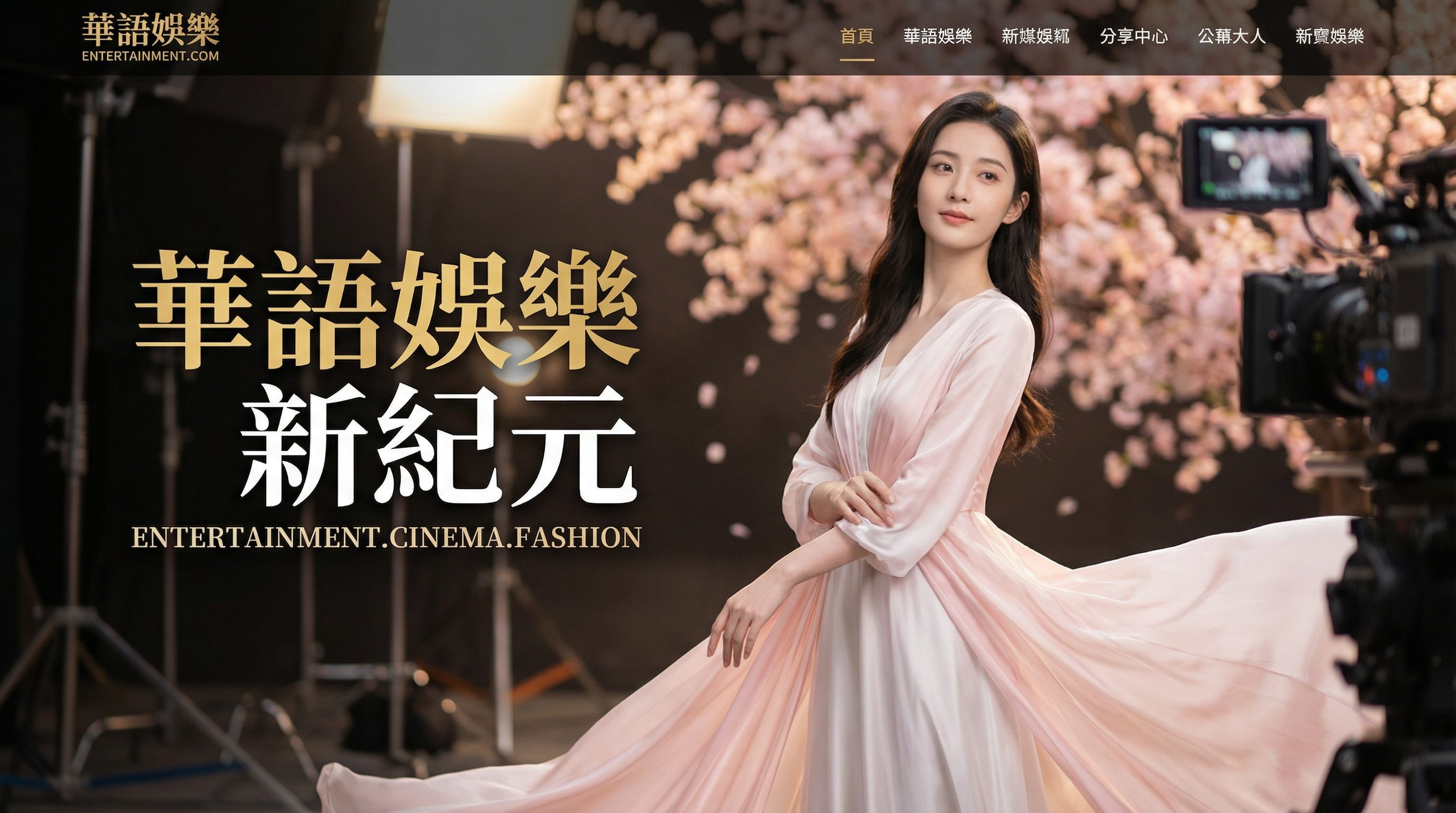 芒果视频传媒影视传媒社区平台首页Banner